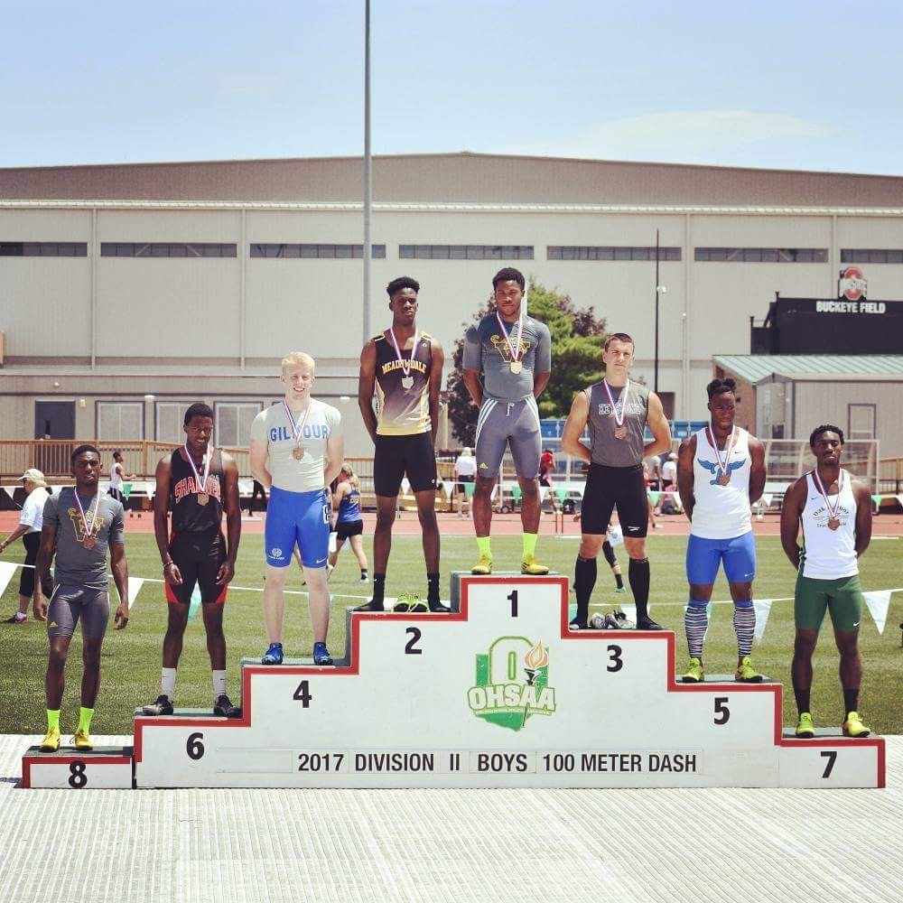 WHHS Track Team Receives Medals at OHSAA Division II State Track Meet
