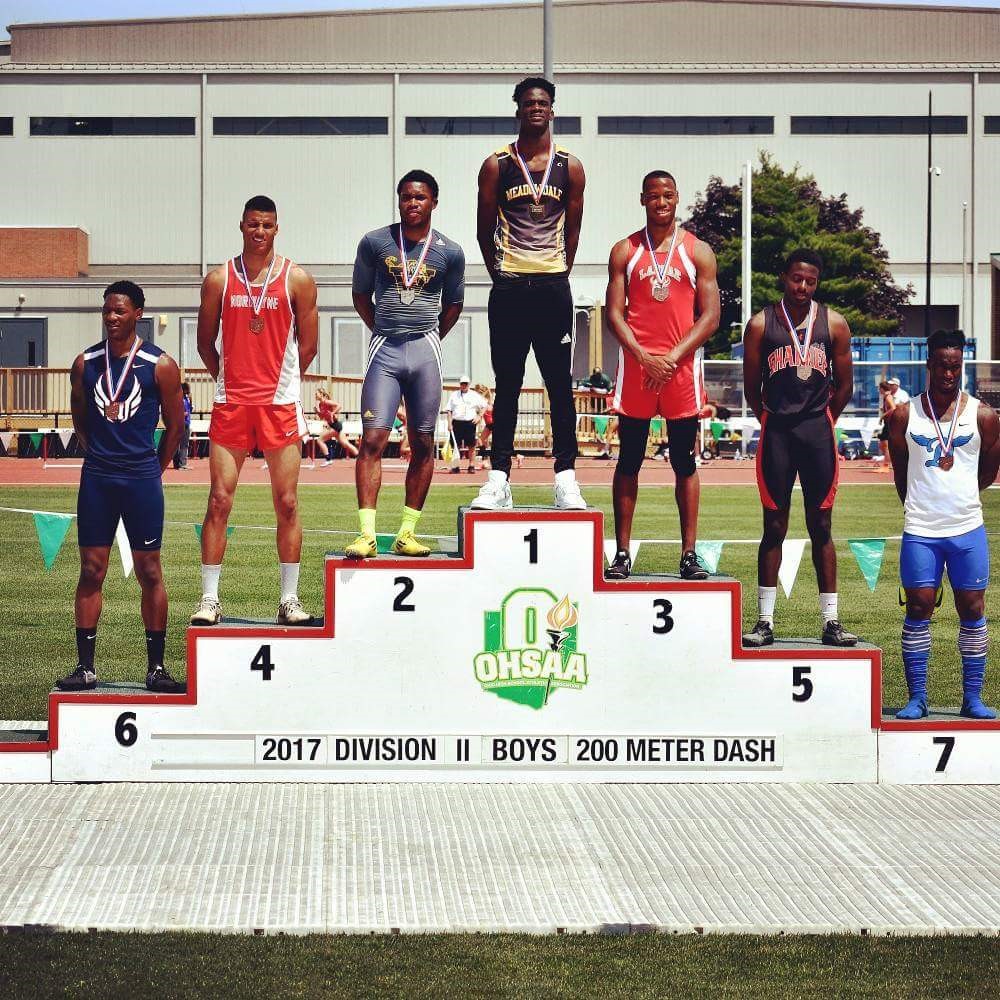 WHHS Track Team Receives Medals at OHSAA Division II State Track Meet